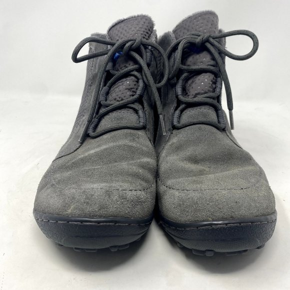 Columbia Grey Suede Boots, Womens Size 9 BL 1635-051 - Picture 3 of 13